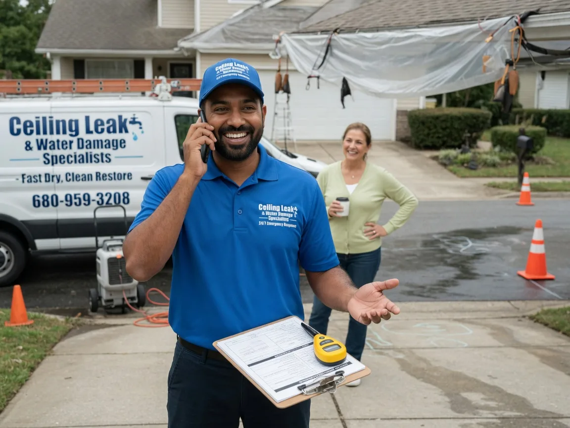 Ceiling Leak Cleanup Quitaque, TX FAQs